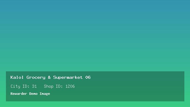 Kalol Grocery & Supermarket 06