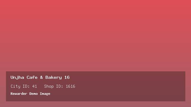 Unjha Cafe & Bakery 16