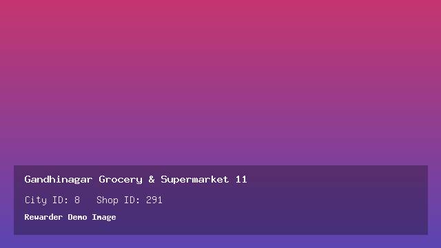 Gandhinagar Grocery & Supermarket 11
