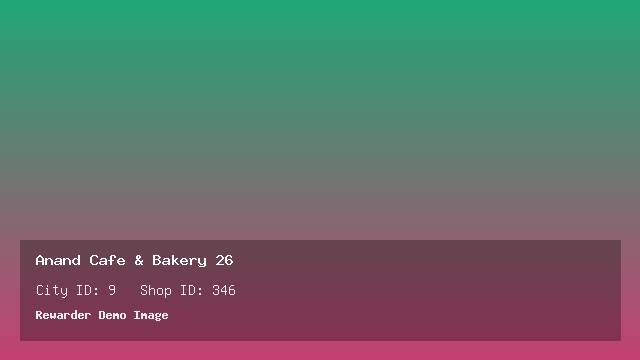 Anand Cafe & Bakery 26